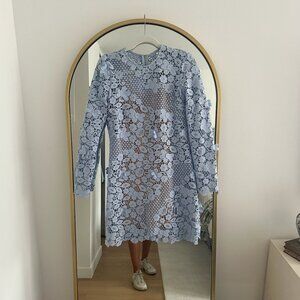Self Portrait 3D Long Sleeve Dress